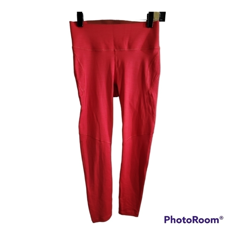 Outdoor Voices Core TechSweat 7/8 Leggings Scarlet Size Small - Picture 4 of 8